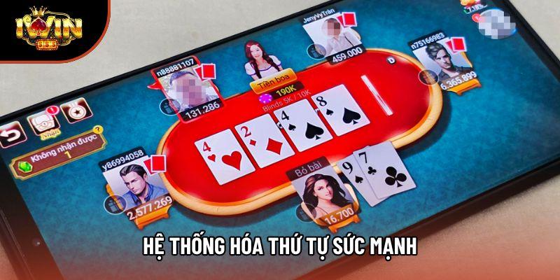 Hệ thống hóa thứ tự sức mạnh Hệ thống hóa thứ tự sức mạnh