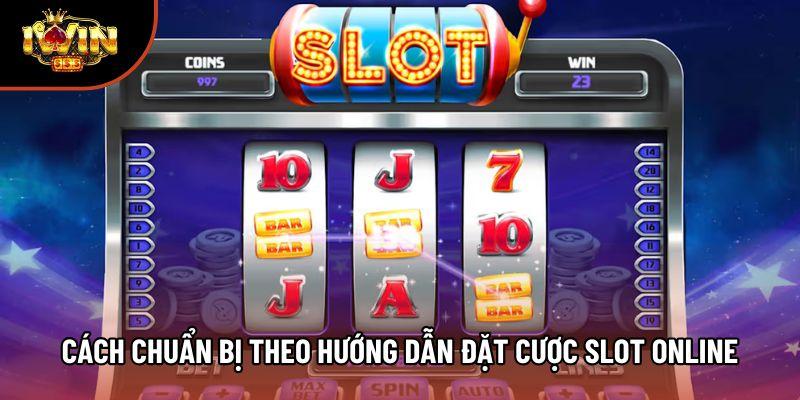 Cách chuẩn bị theo hướng dẫn đặt cược slot online Cách chuẩn bị theo hướng dẫn đặt cược slot online
