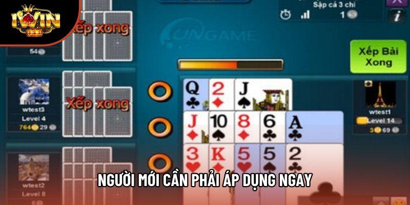 Người mới cần phải áp dụng ngay