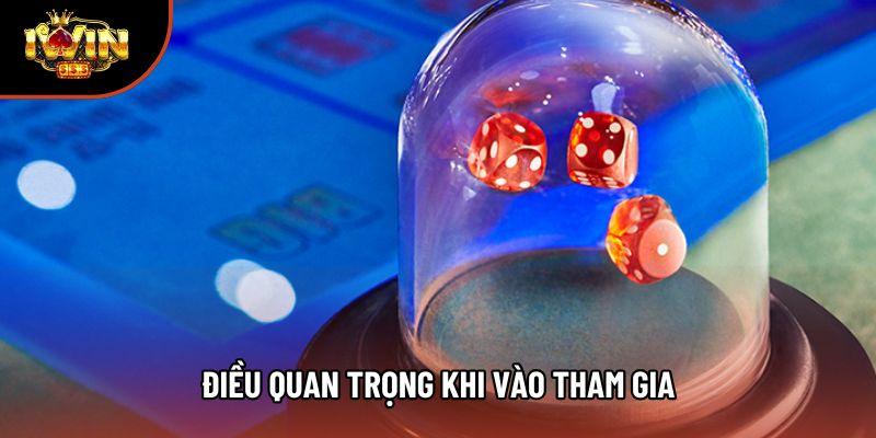Điều quan trọng khi vào tham gia